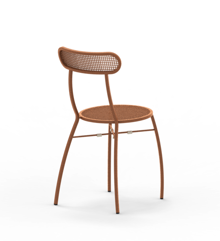 krzesło Ciao, krzesło Vermobil, krzesło sztaplowane, krzesło metalowe, krzesło ogrodowe, krzesło tarasowe, krzesło do restauracji, krzesło do przestrzeni komercyjnych, nowoczesne krzesło, krzesło outdoorowe