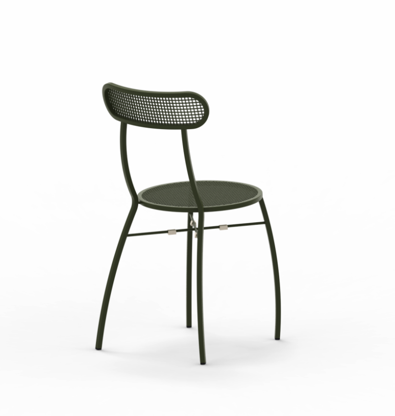 krzesło Ciao, krzesło Vermobil, krzesło sztaplowane, krzesło metalowe, krzesło ogrodowe, krzesło tarasowe, krzesło do restauracji, krzesło do przestrzeni komercyjnych, nowoczesne krzesło, krzesło outdoorowe