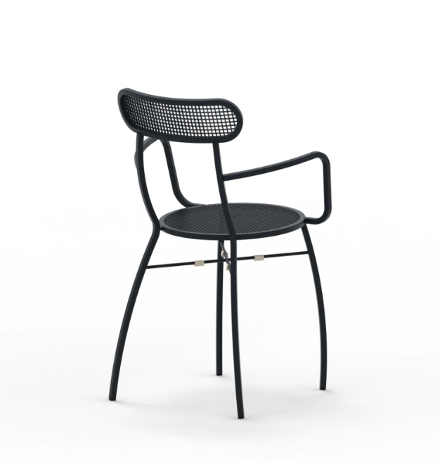 krzesło Ciao, krzesło Vermobil, krzesło sztaplowane, krzesło metalowe, krzesło ogrodowe, krzesło tarasowe, krzesło do restauracji, krzesło do przestrzeni komercyjnych, nowoczesne krzesło, krzesło outdoorowe