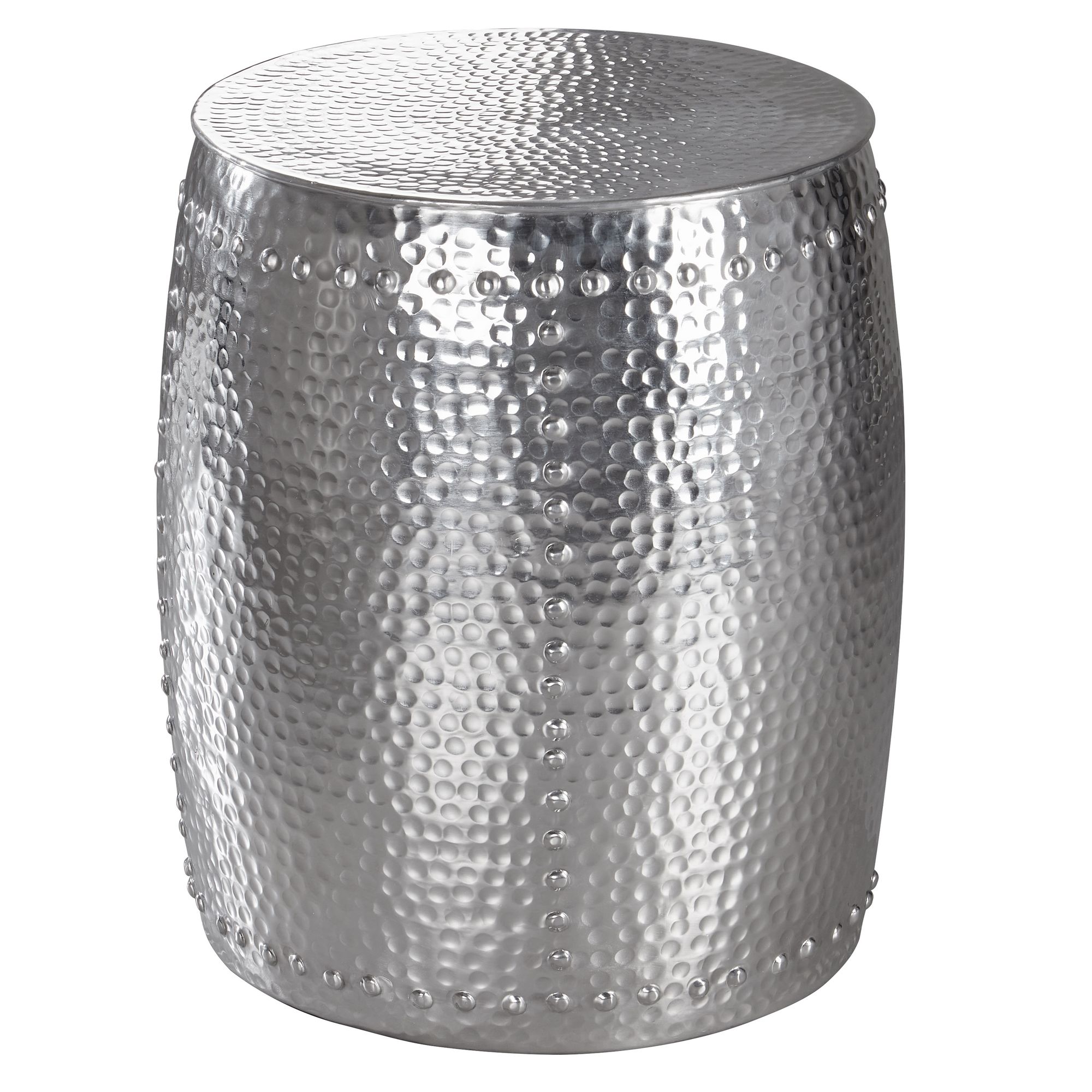 stolik boczny Folto, stolik aluminiowy, stolik pomocniczy, stolik do salonu