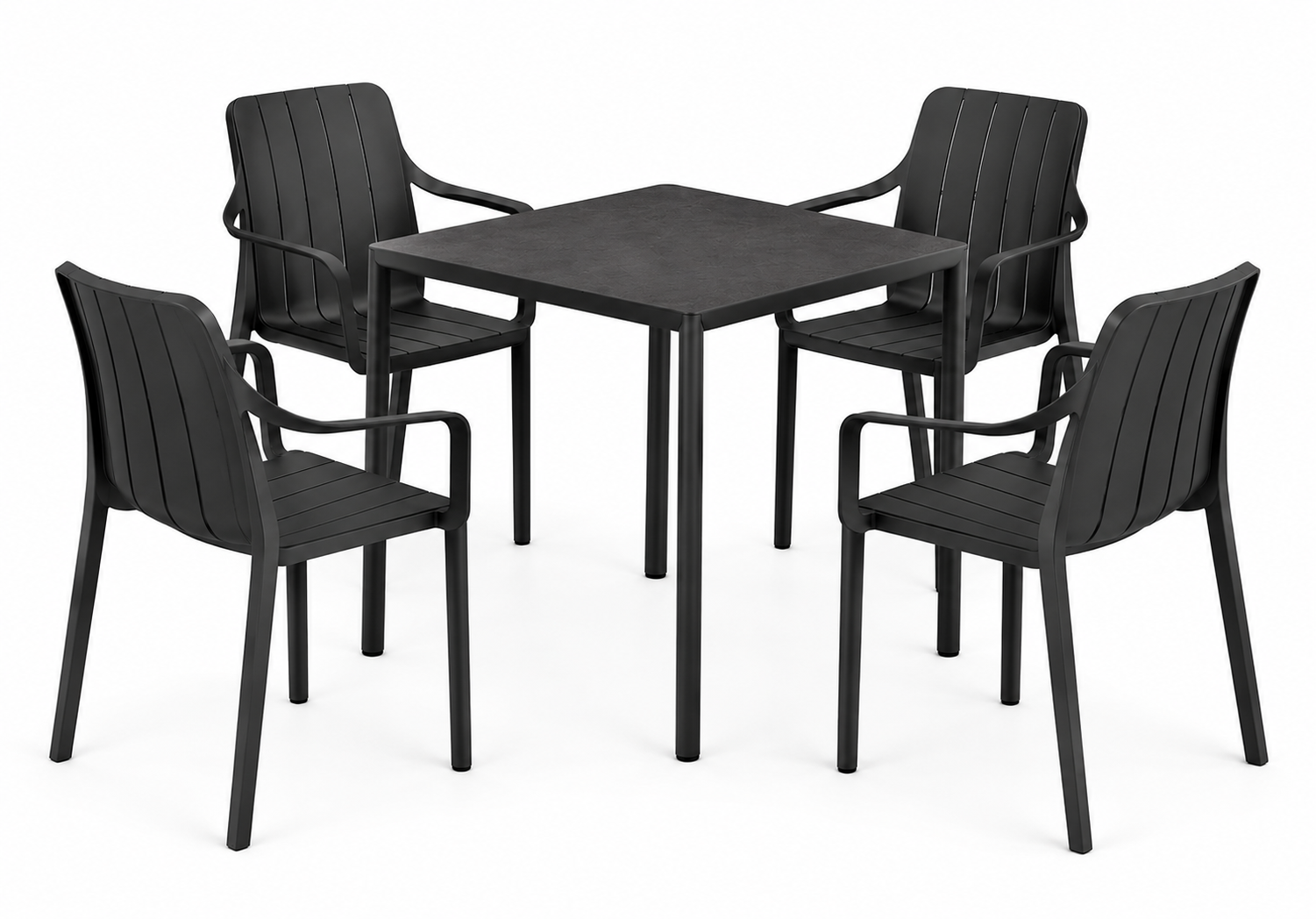stół Piave, Nardi, stół ogrodowy, stół na taras, stół z laminatu, stół aluminiowy, stół odporny na warunki atmosferyczne, odporny na deszcz, odporny na pleśń, odporny na UV, nowoczesny stół, włoski design