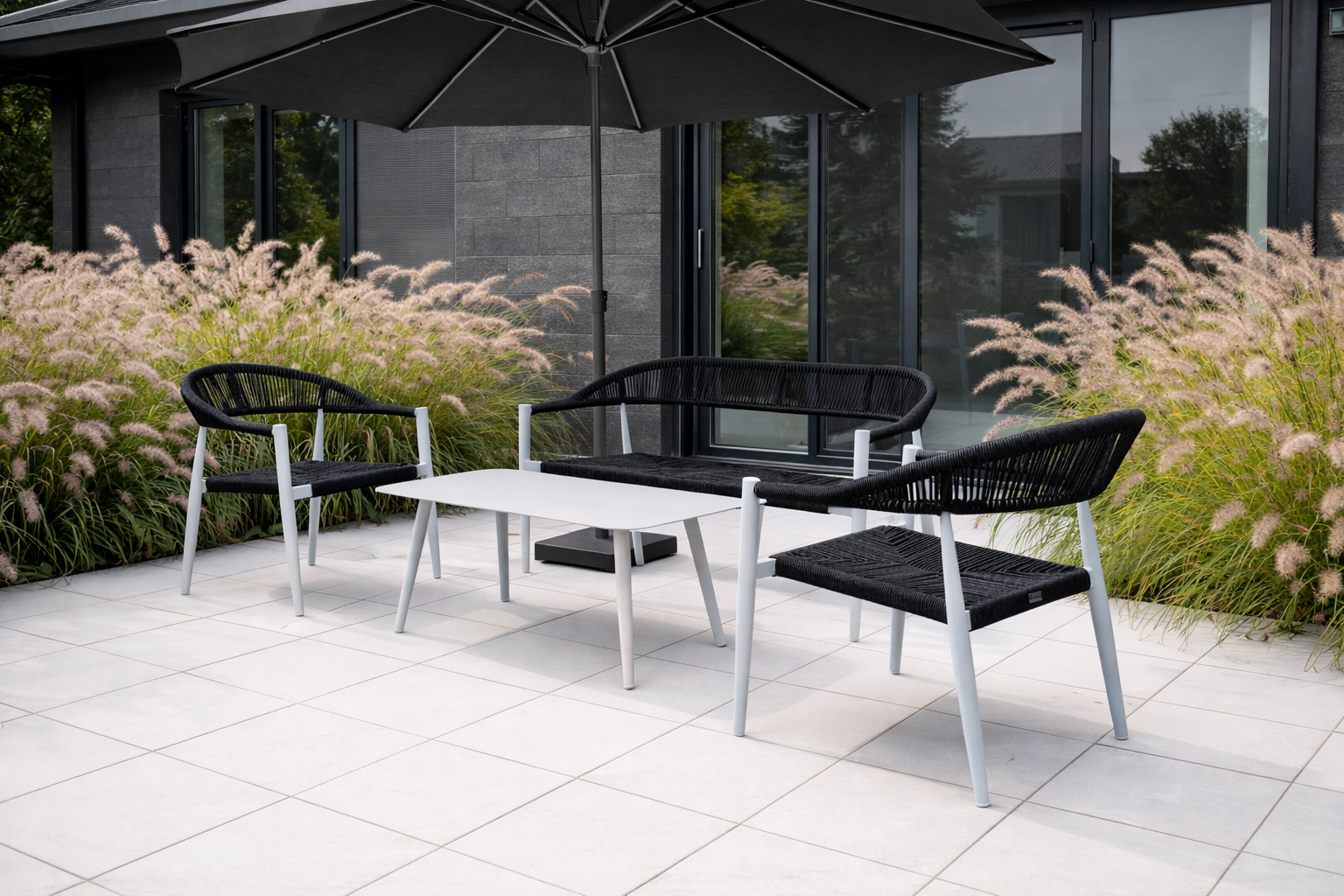 zestaw mebli ogrodowych Flora, zestaw mebli ogrodowych, meble tarasowe, meble outdoorowe, nowoczesny design