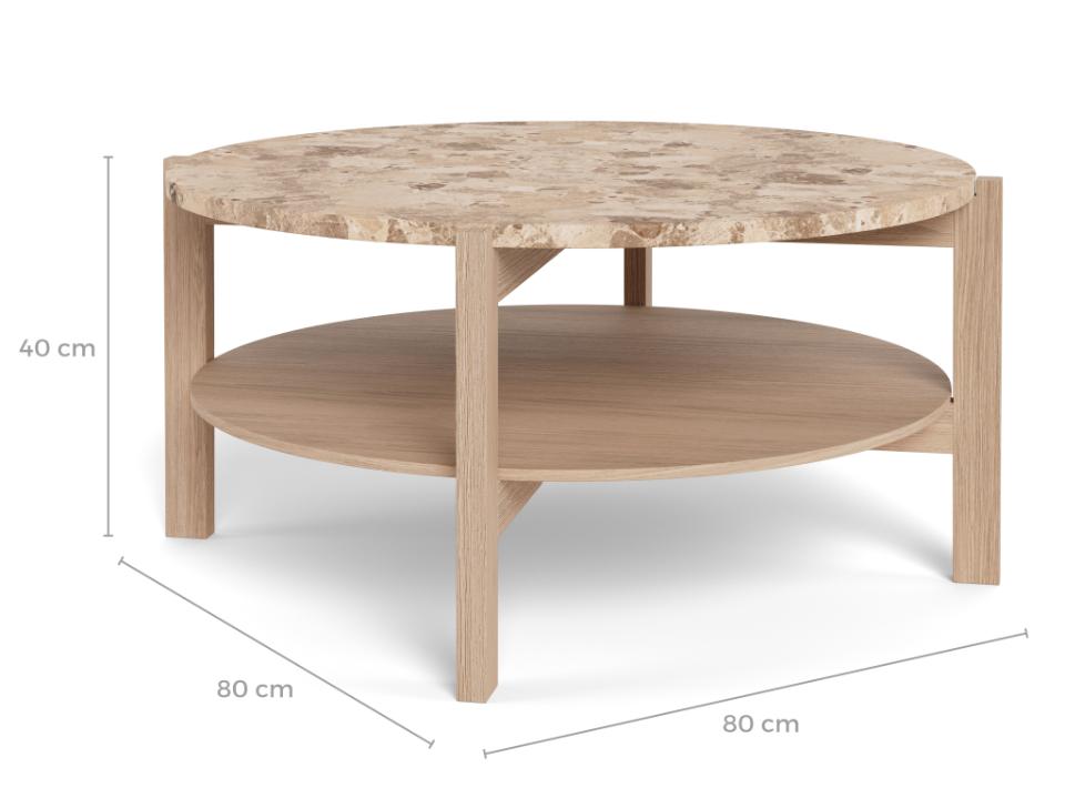 stolik kawowy Dorsett, stolik kawowy Actona, stolik z marmurowym blatem, stolik marmurowy, stolik do salonu, nowoczesny design