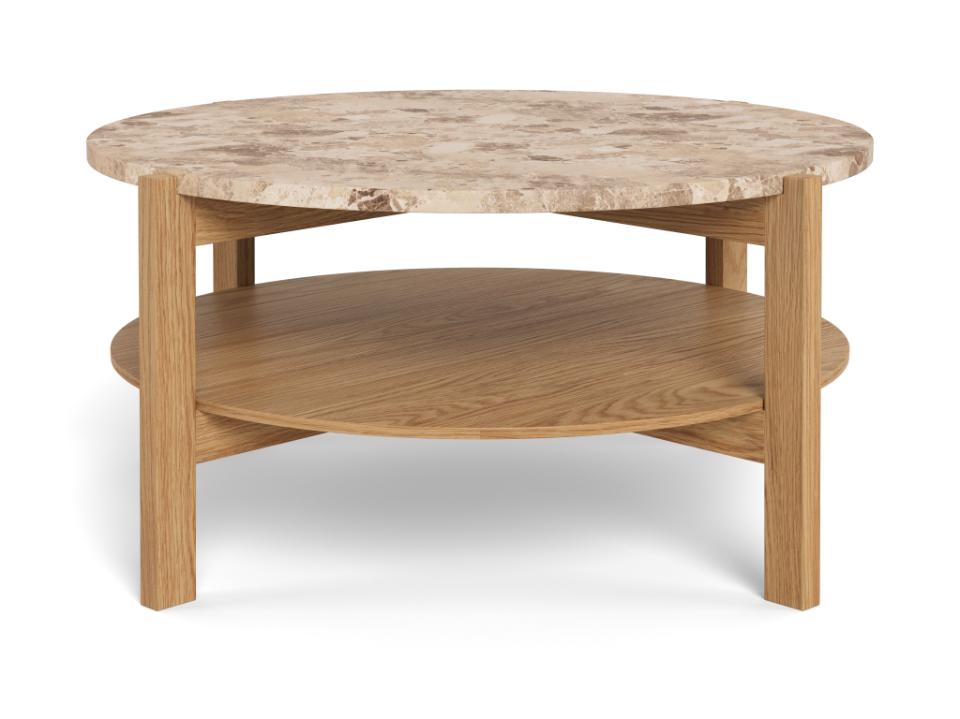stolik kawowy Dorsett, stolik kawowy Actona, stolik z marmurowym blatem, stolik marmurowy, stolik do salonu, nowoczesny design
