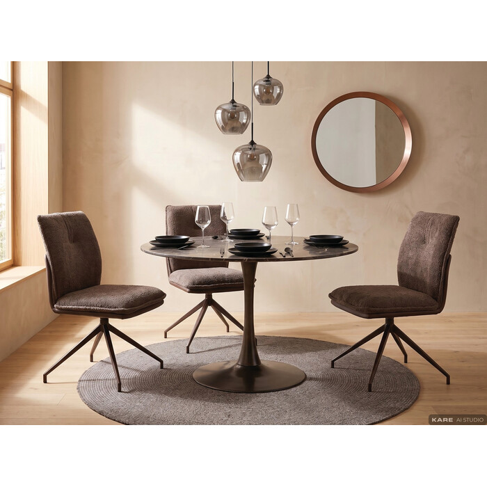 krzesło Hilla, krzesło obrotowe, krzesło tapicerowane, krzesło do jadalni, nowoczesny design