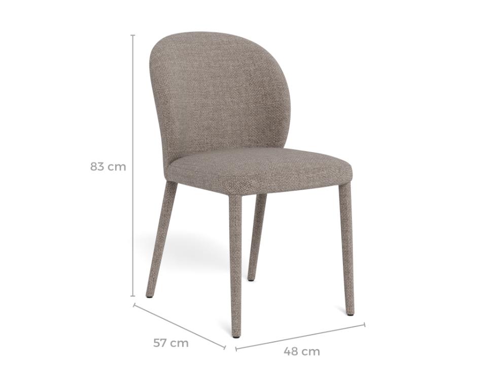 krzesło Patricia, krzesło Actona, krzesło tapicerowane, krzesło do jadalni, krzesło jadalniane, krzesło do gabinetu