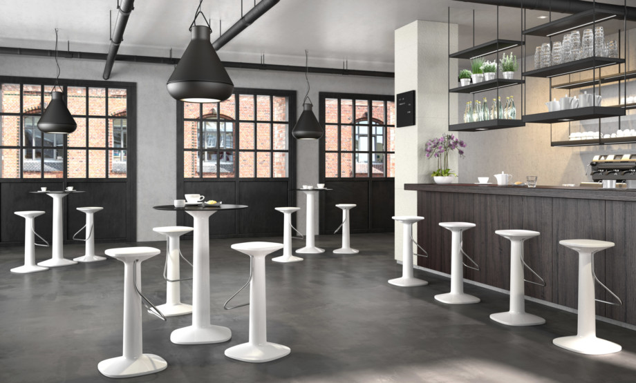 hoker Tool, hoker Plust, hoker z tworzywa, hoker do restauracji, hoker do jadalni, hoker do kuchni, meble horeca