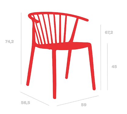 krzesło Woody, krzesło Resol, krzesło z tworzywa, krzesło sztaplowane, krzesło outdoorowe, krzesło do restauracji, krzesło horeca