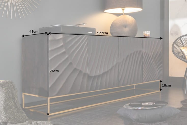 Komoda Scorpion Invicta, wersja 3d, wysoka jakość prezentowanego modelu, staranne wykonanie dodające stylu i klasy, niemiecka produkcja, stylowe rozwiązanie