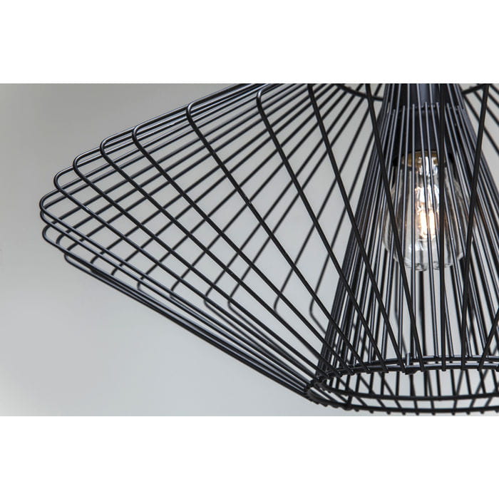Lampa wisząca Modo Wire Round Black Kare
