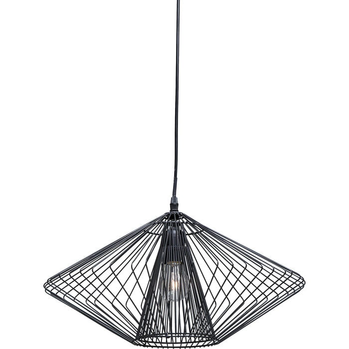 Lampa wisząca Modo Wire Round Black Kare