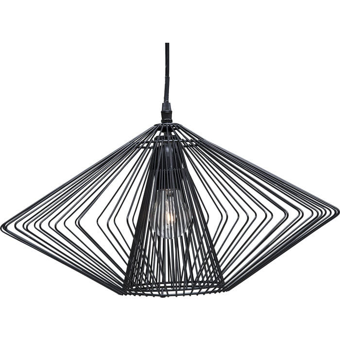 Lampa wisząca Modo Wire Round Black Kare