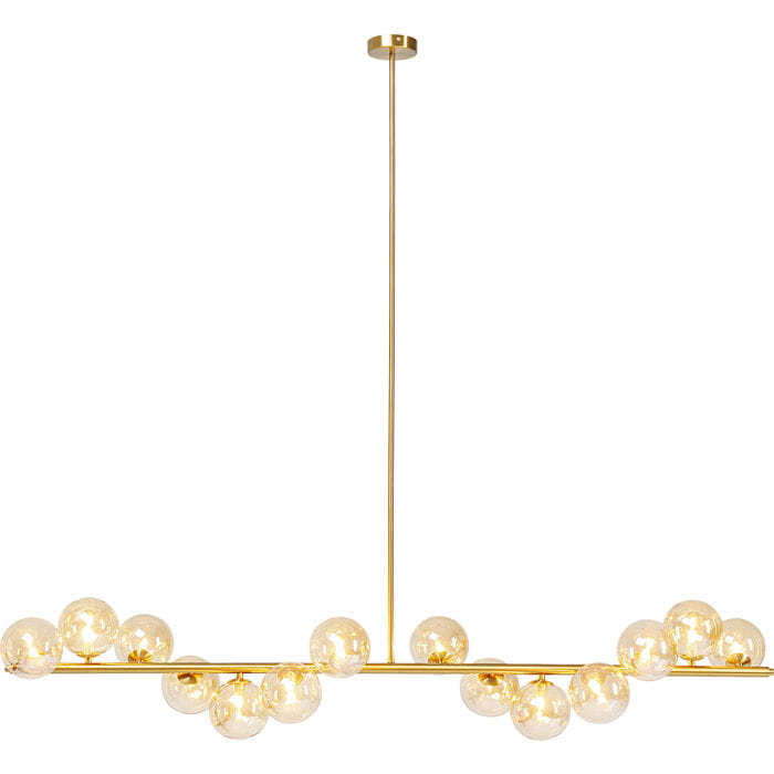 Lampa wisząca Scala Balls Brass 150 Kare elegancja złoto szkło wysoka jakość oryginalność