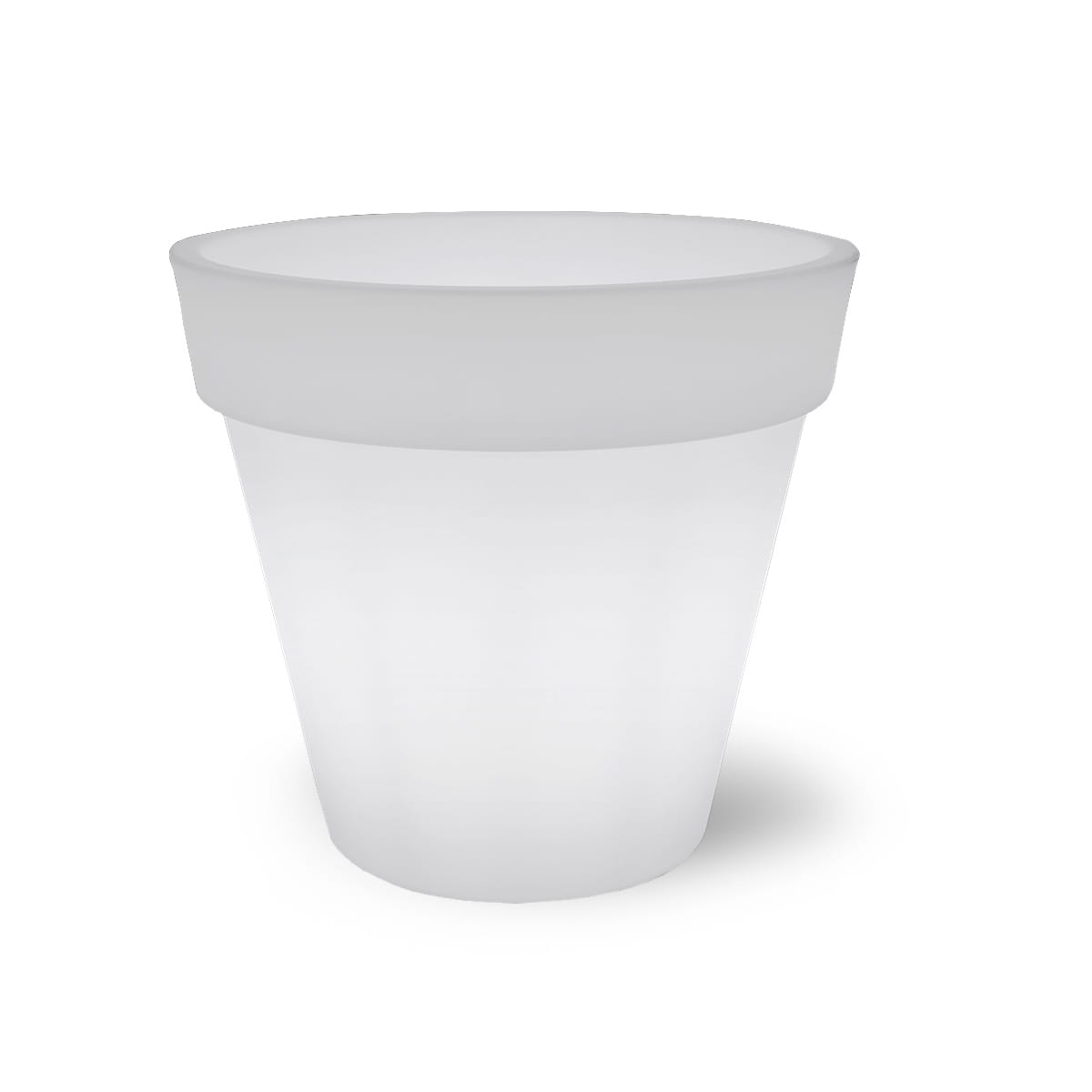 Donica Easy POT RGBW LED, donica easy LED, donica podświetlana, donica lyxo design, donica świecąca, donica na pilot, donica świetlna, donica outdoorowa, donica na event
