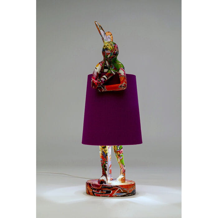 lampa stołowa Animal Rabbit, lampa Kare, lampa stołowa królik, lampa do sypialni, lampa do biura