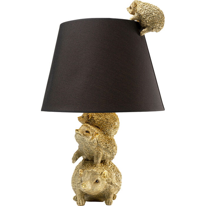 lampa stołowa Animal Hedgehog Family, lampa Kare, lampa do jadalni, lampa do salonu, lampa do biura, niekonwencjonalny design, lampa jeże
