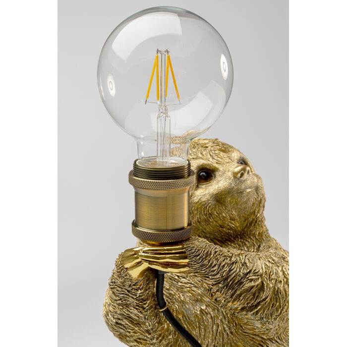 lampa stołowa Animal Sloth, lampa Kare Design, lampa leniwiec, lampa do salonu, lampa do biura, lampa do sypialni