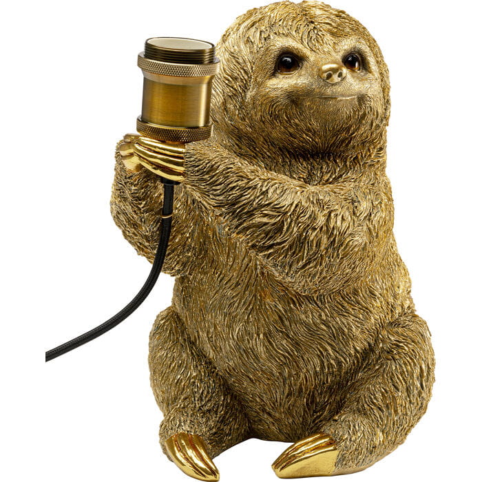 lampa stołowa Animal Sloth, lampa Kare Design, lampa leniwiec, lampa do salonu, lampa do biura, lampa do sypialni