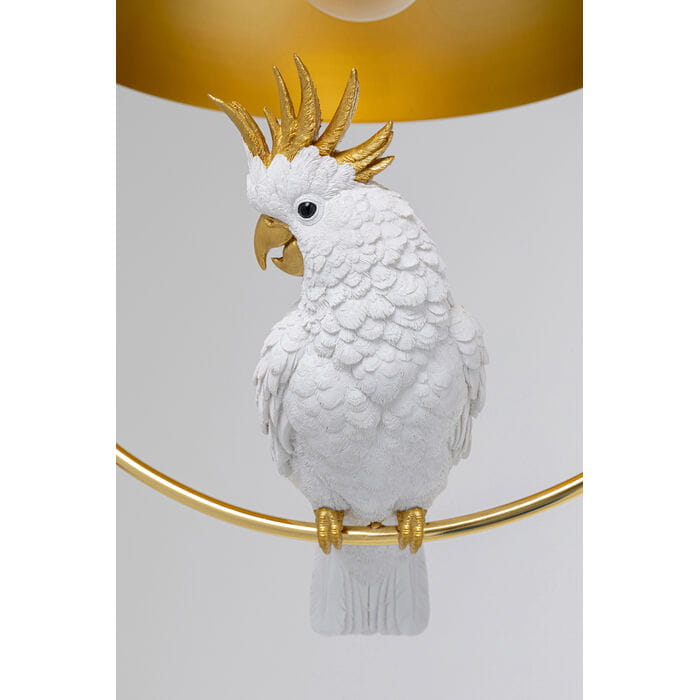 lampa wisząca Animal Cockatoo, lampa Kare Design, lampa kakadu, lampa do jadalni, lampa do salonu