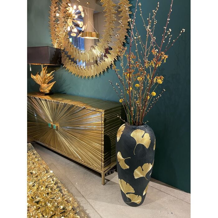 kredens Illumino, kredens Kare Design, kredens złoty, kredens glamour, kredens do salonu, kredens do jadalni