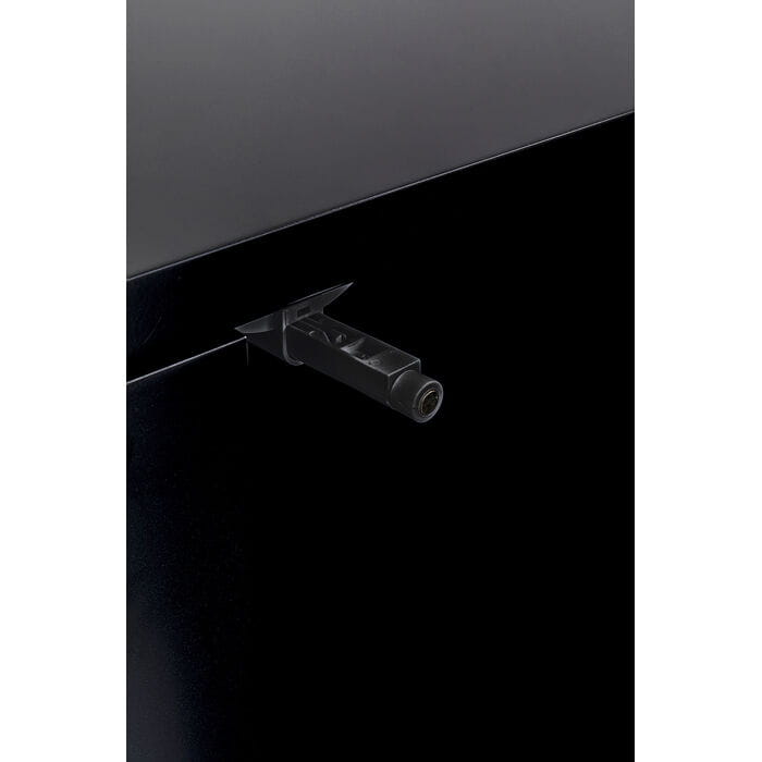 kredens Cracked Black Gold, kredens Kare Design, kredens do salonu, kredens do jadalni