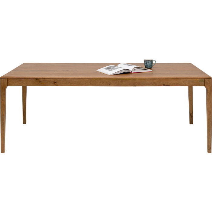 Stół Brooklyn Nature 175x90 cm, prosty model wysoka jakość produkt niemieckiej marki Kare staranne dobranie produktów