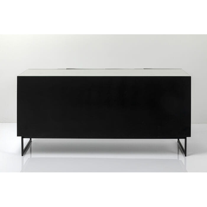 komoda Soran Black, komoda Kare Design, komoda lustrzana, komoda do salonu, komoda elegancka, komoda nowoczesna