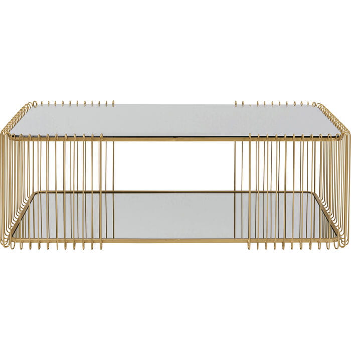 stolik kawowy Wire, stolik kawowy Kare Design, stolik kawowy metalowy, nowoczesny design