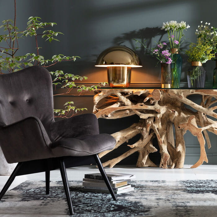lampa stołowa Mushroom, lampa stołowa Kare Design, lampa grzyb, lampa do salonu, lampa do sypialni, wyjątkowy design