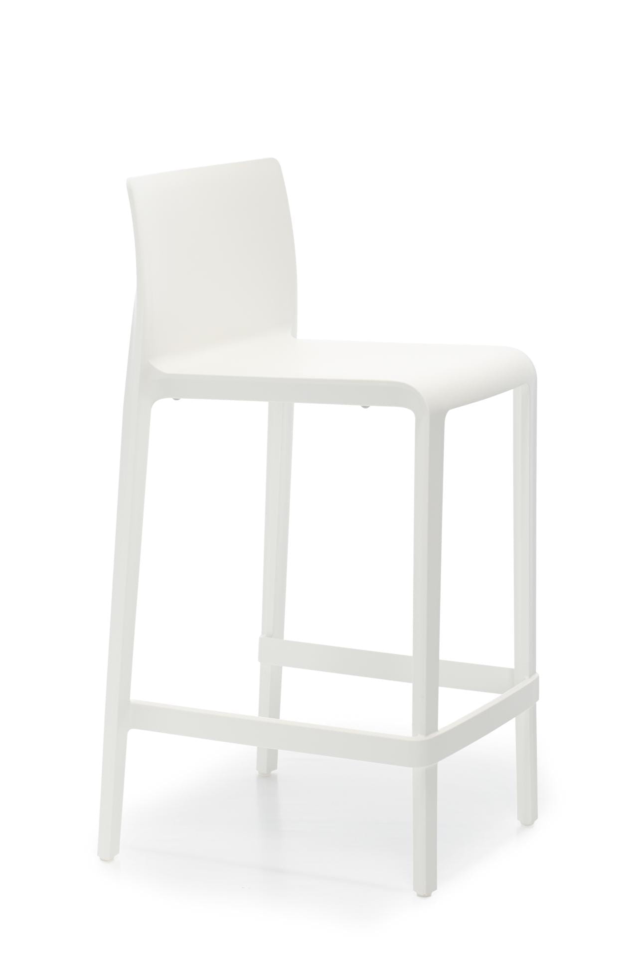 Hoker Volt 677 biały, hoker Pedrali, hoker do kuchni, hoker do jadalni, hoker do kawiarni, włoski design, nowoczesny design