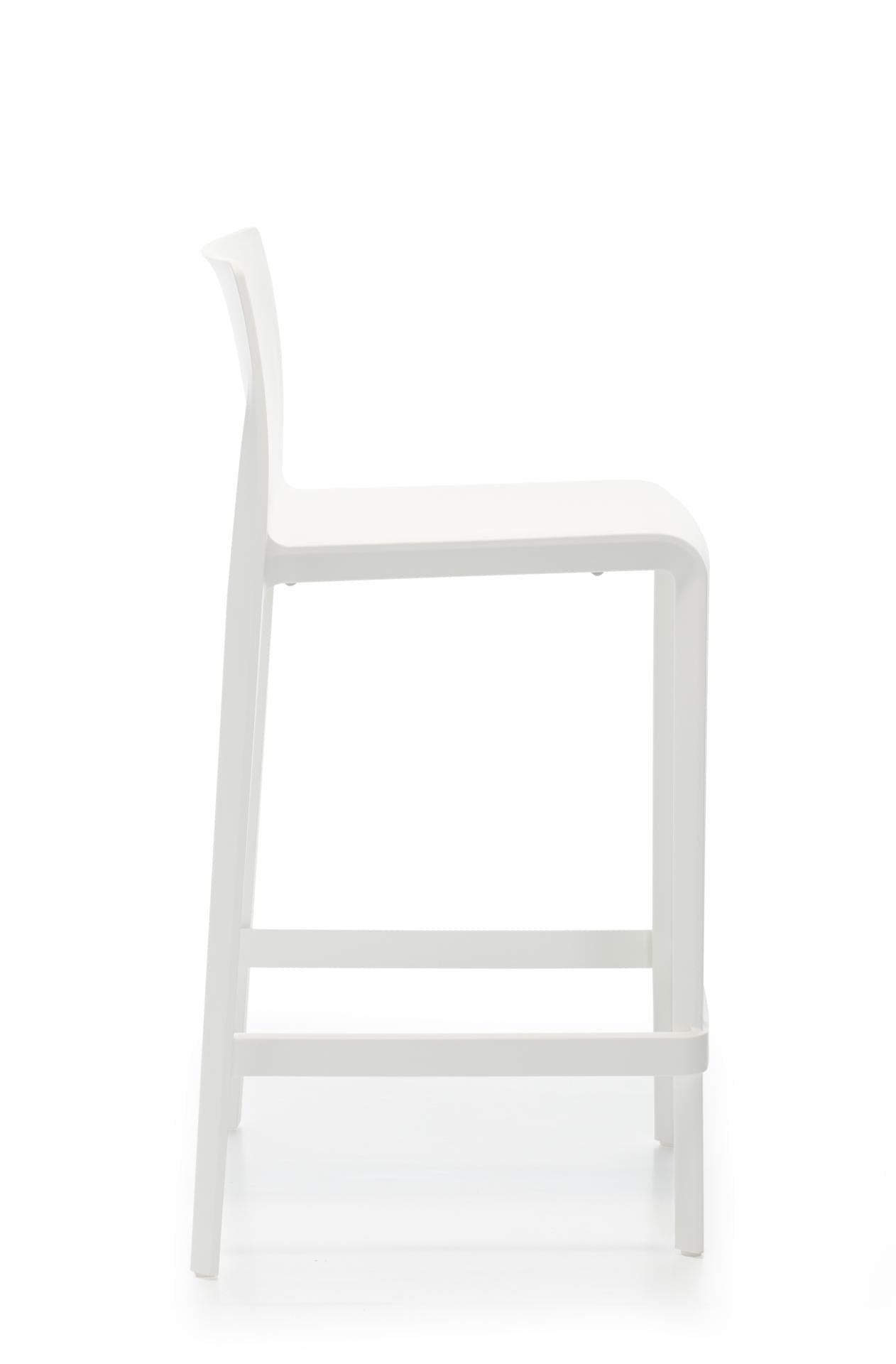 Hoker Volt 677 biały, hoker Pedrali, hoker do kuchni, hoker do jadalni, hoker do kawiarni, włoski design, nowoczesny design