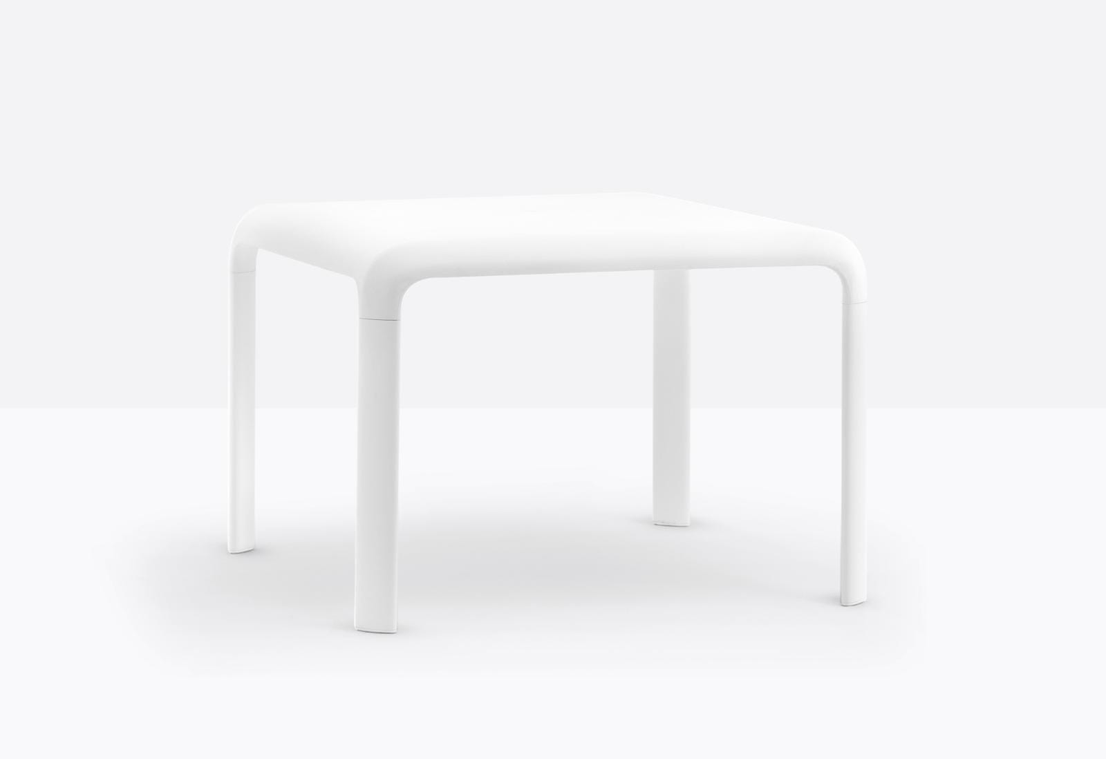 stolik kawowy Snow JR, stolik awowy Pedrali, stolik kawowy biały, stolik dla dzieci, stolik outdoor, włoski design, nowoczesny design