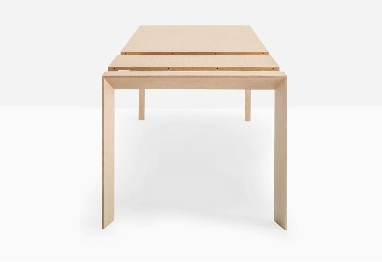 stół Surface TSU, stół Pedrali, sół rozkładany, stół drewniany, stół do jadalni, stół włoski, nowoczesny design, włoski design