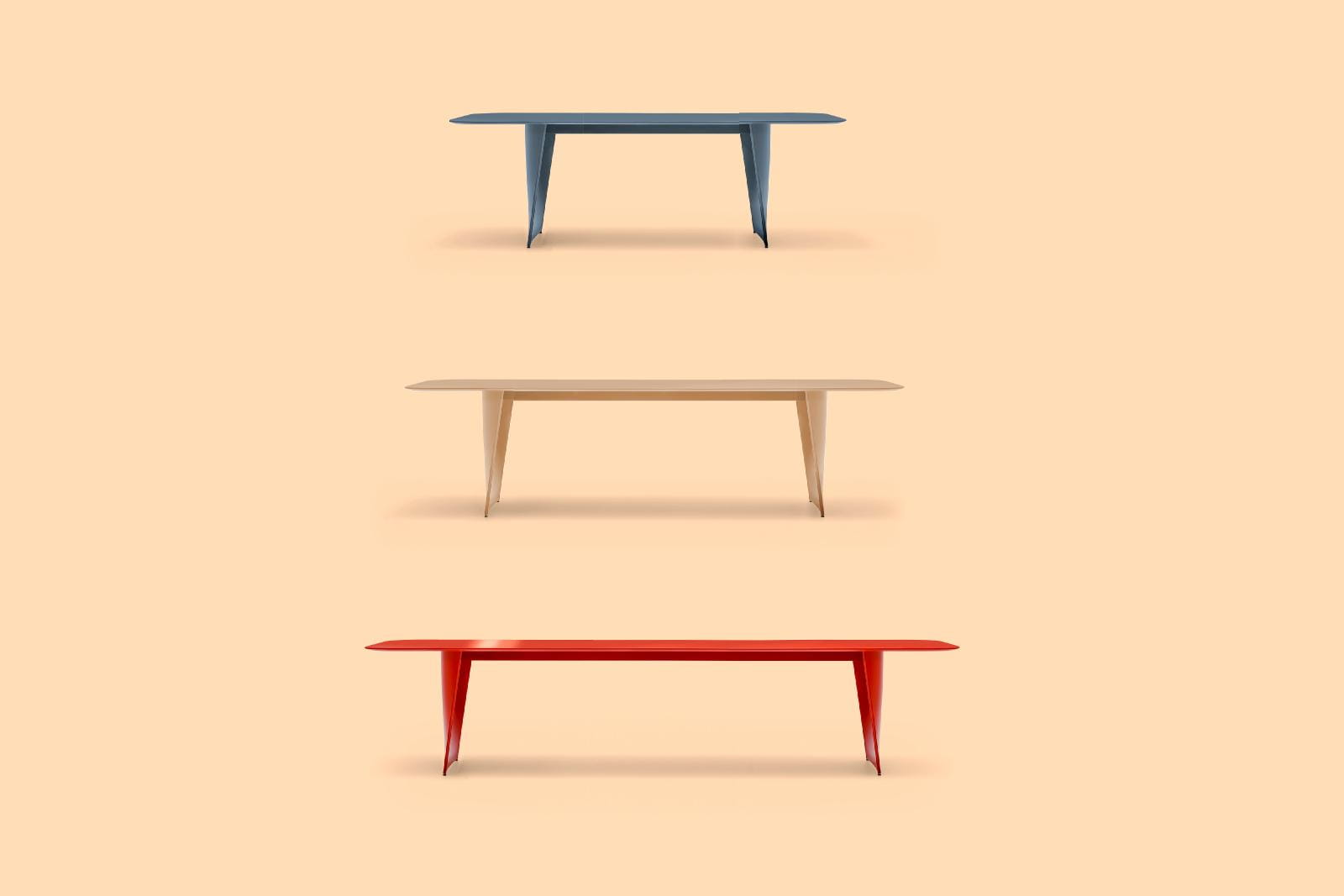 stół Frank, stół Pedrali, stół kolorowy, stół do jadalni, stół do restauracji, nowoczesny stół, nowoczesny design, włoski design