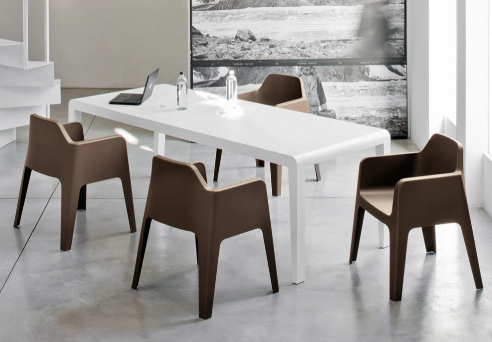 stół Exteso rozkładany, stół Pedrali, stół drewniany, stół dębowy, sół do jadalni, nowoczesny design, włoski design