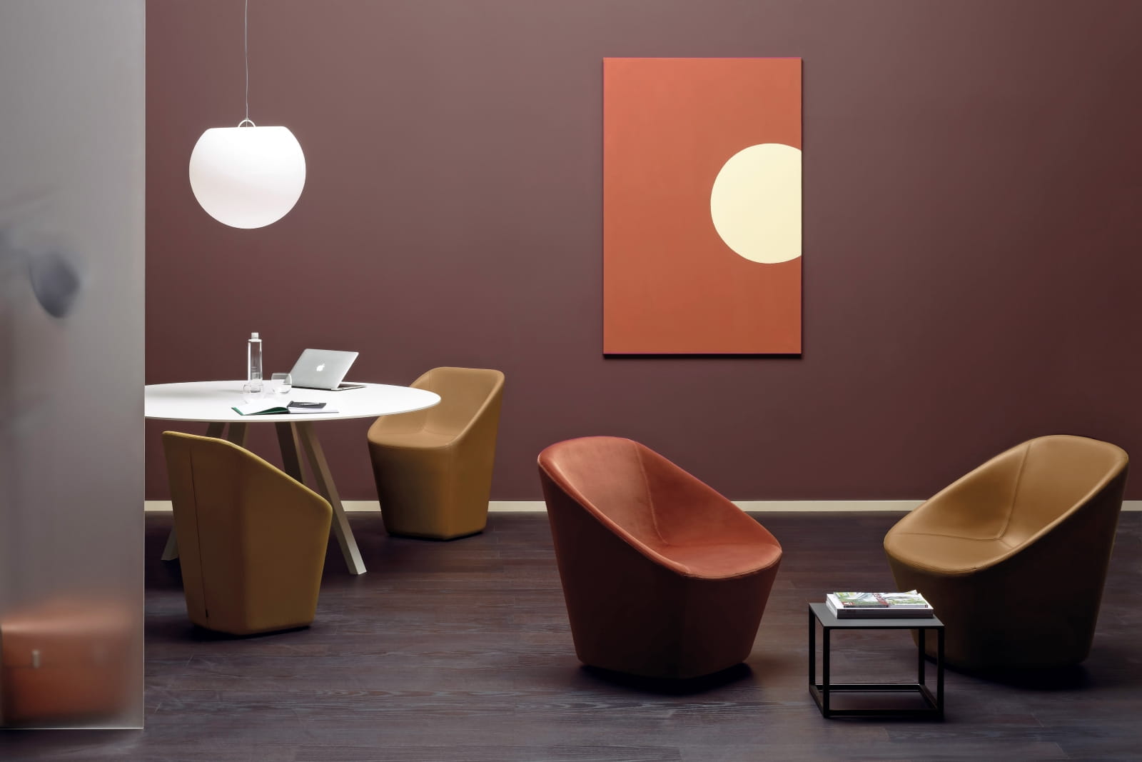 stół Arki, sół Pedrali, stół okrągły, stół do jadalni, stół do restauracji, nowoczesny stół, nowoczesny design, włoski design