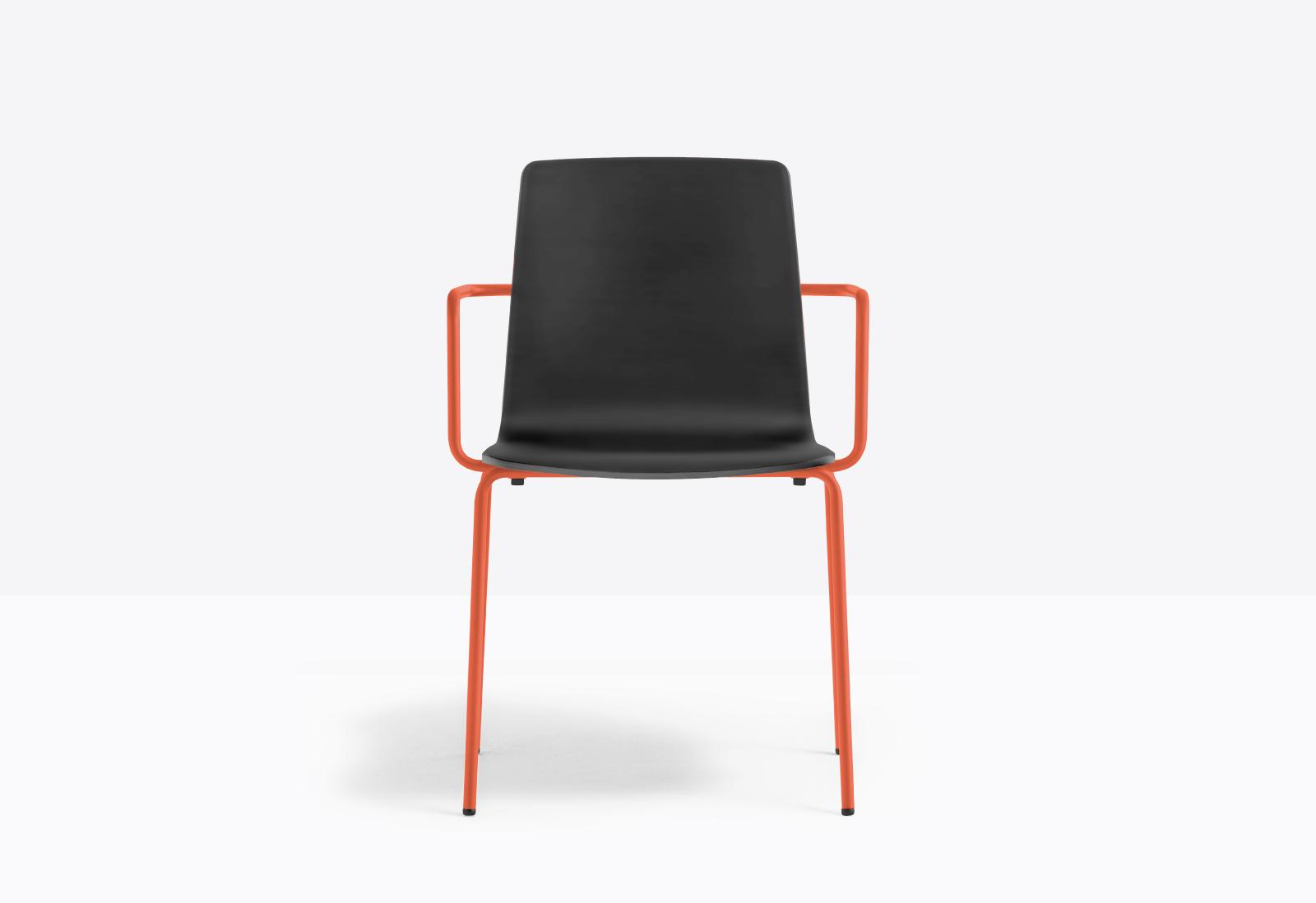 krzesło Inga, krzesło Pedrali, krzesło stalowe, krzesło z tworzywa, krzesło do jadalni, krzesło do kuchni, nowoczesny design, włoski design