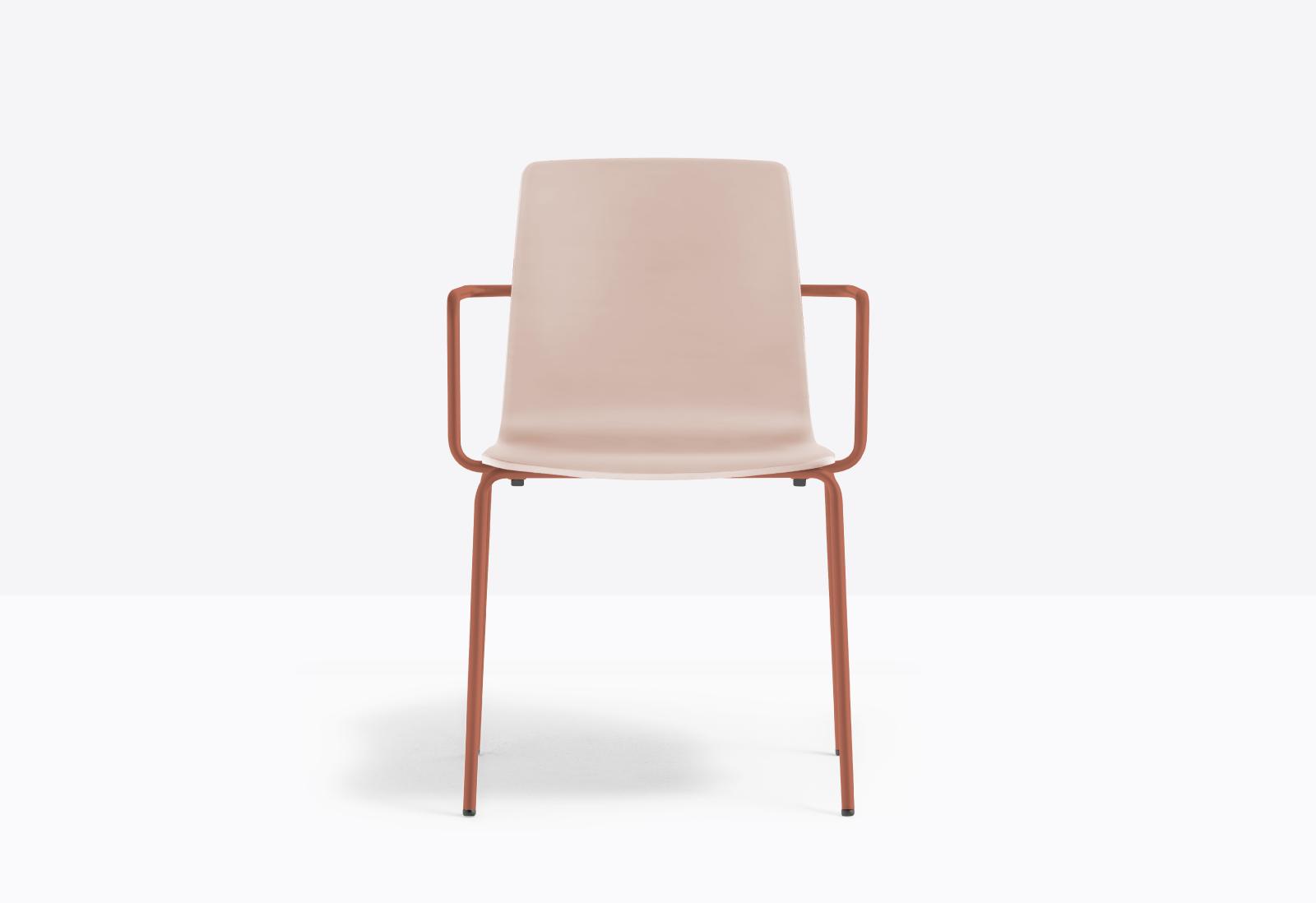 krzesło Inga, krzesło Pedrali, krzesło stalowe, krzesło z tworzywa, krzesło do jadalni, krzesło do kuchni, nowoczesny design, włoski design