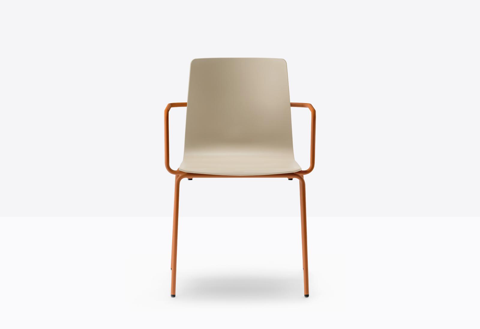 krzesło Inga, krzesło Pedrali, krzesło stalowe, krzesło z tworzywa, krzesło do jadalni, krzesło do kuchni, nowoczesny design, włoski design