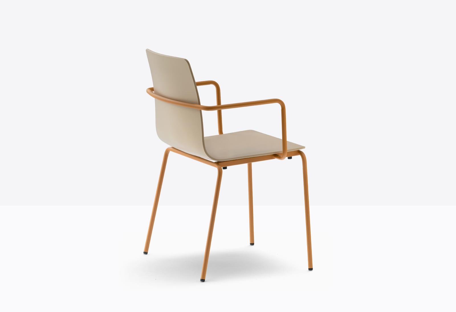 krzesło Inga, krzesło Pedrali, krzesło stalowe, krzesło z tworzywa, krzesło do jadalni, krzesło do kuchni, nowoczesny design, włoski design