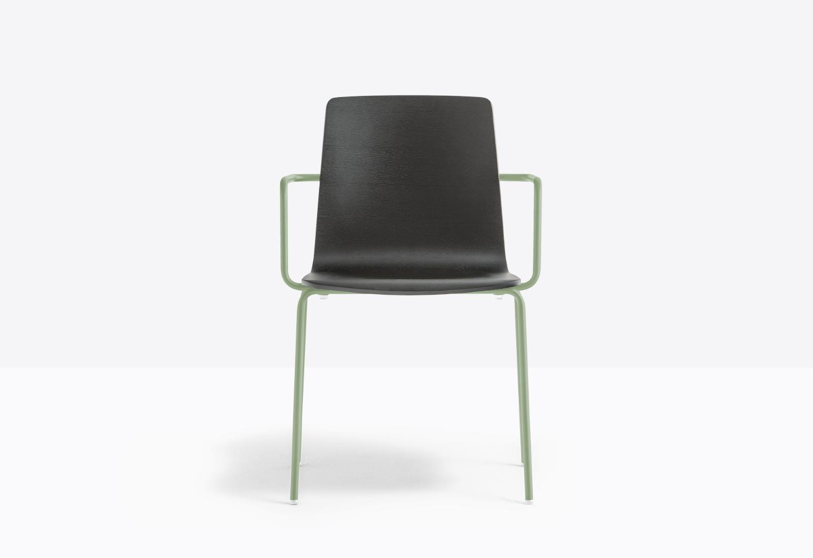 krzesło Inga, krzesło Pedrali, krzesło stalowe, krzesło drewniane, krzesło do jadalni, krzesło do kuchni, nowoczesny design, włoski design