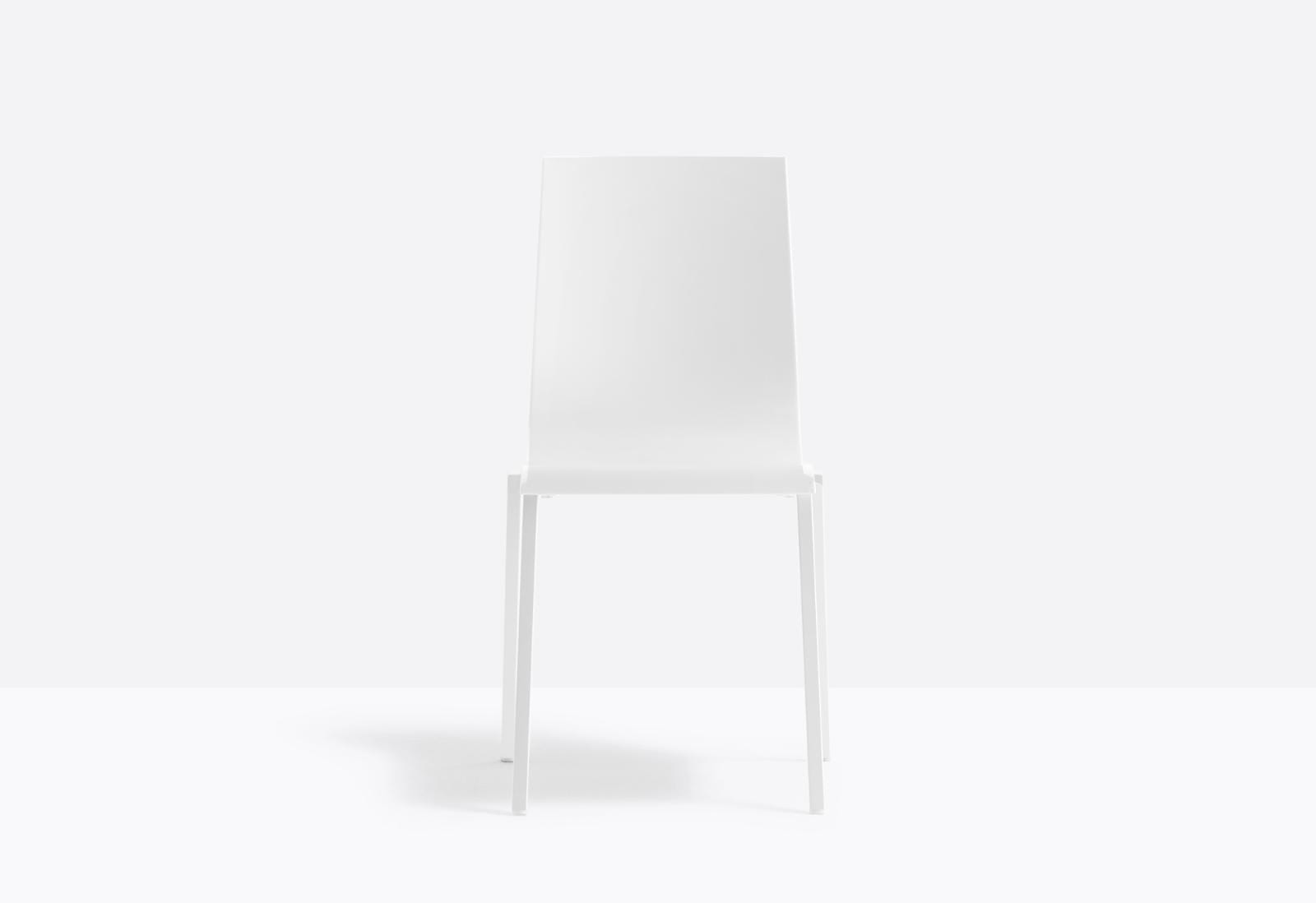 krzesło Kuadra, krzesło Pedrali, krzesło stalowe, krzesło z tworzywa, krzesło do jadalni, krzesło do kawiarni, krzesło do restauracji, nowoczesny design, włoski design