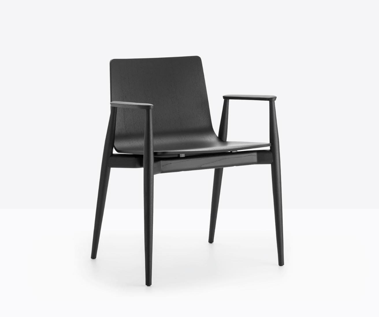 krzesło Malmo, krzesło Pedrali, krzesło drewniane, krzesło do jadalni, krzesło do kuchni, krzesło do restauracji, nowoczesny design, włoski design