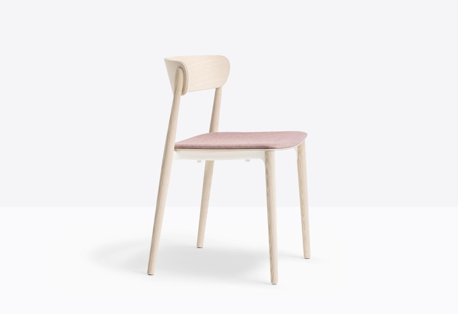 krzesło Nemea, krzesło Pedrali, krzesło drewniane, krzesło jesionowe, krzesło do jadalni, krzesło do kuchni, krzesło styl skandynawski, włoski design, nowoczesny design