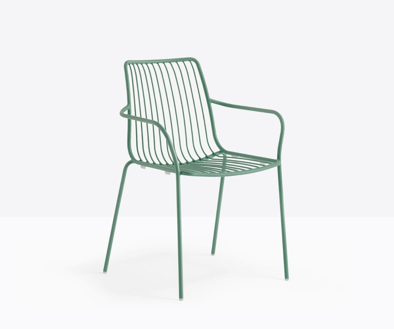 krzesło Nolita, krzesło Pedrali, krzesło stalowe, krzesło na taras, krzesło do restauracji, krzesło outdoorowe, włoski design, nowoczesny design