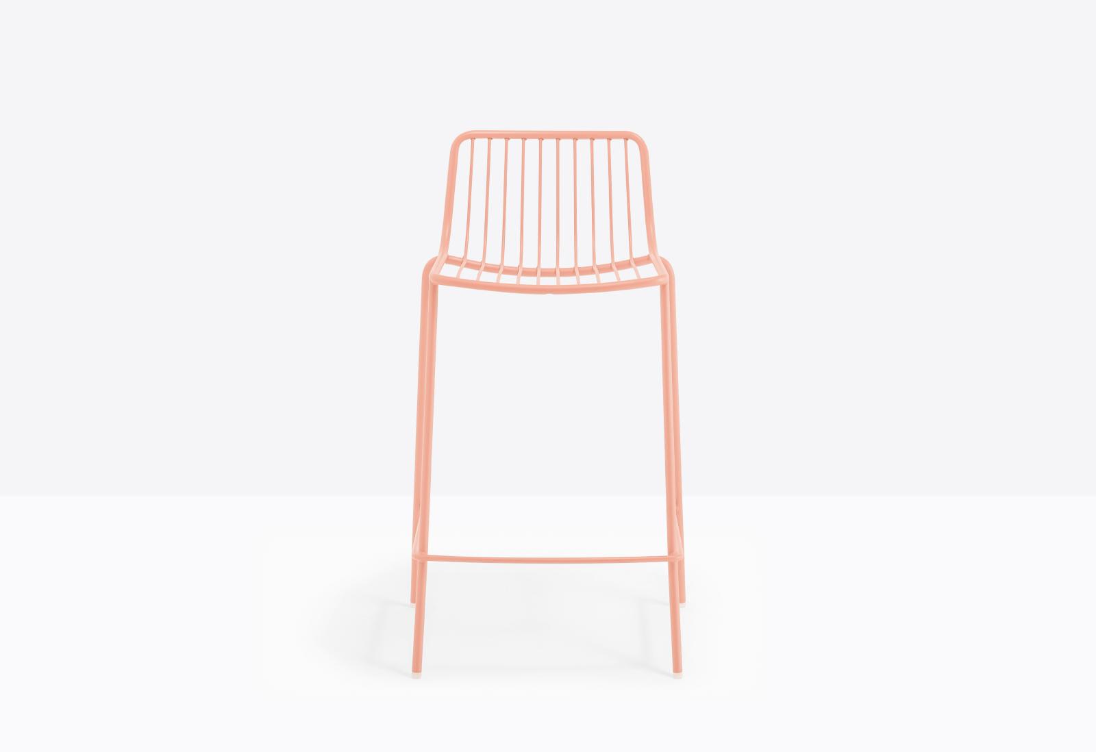 hoker Nolita, hoker Pedrali, hoker stalowy, hoker na taras, hoker do restauracji, hoker outdoorowy, włoski design, nowoczesny design