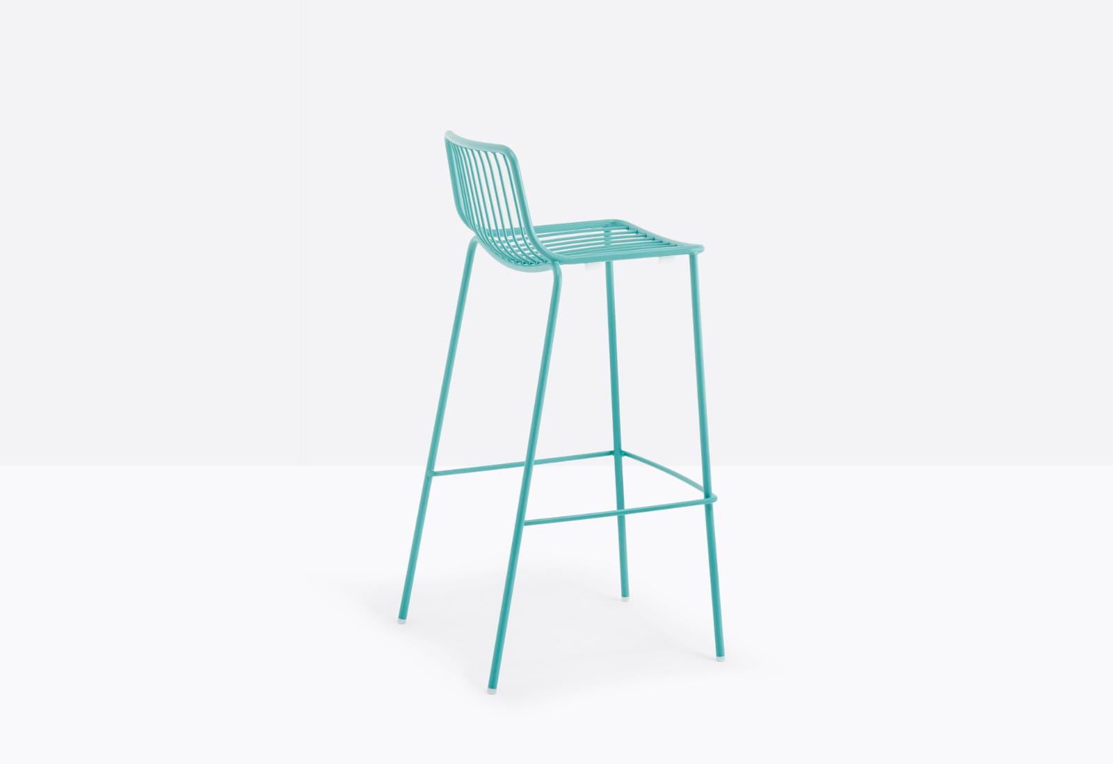 hoker Nolita, hoker Pedrali, hoker stalowy, hoker na taras, hoker do restauracji, hoker outdoorowy, włoski design, nowoczesny design