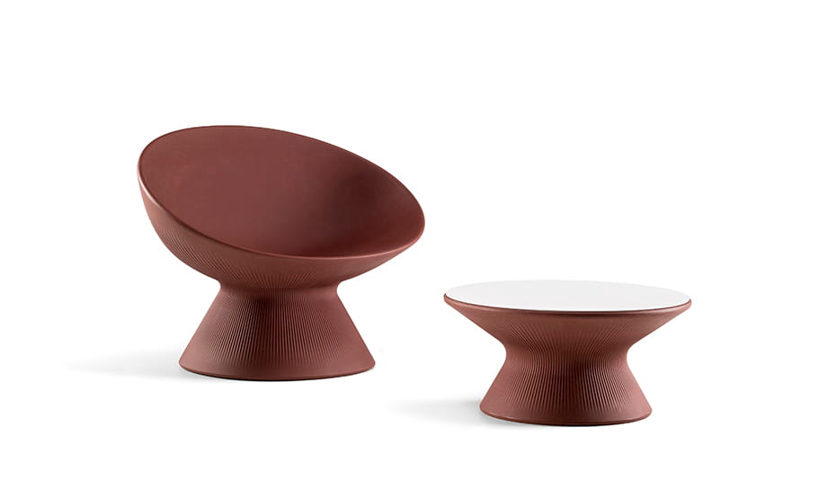 fotel Fade Relax, fotel Plust, fotel outdoorowy, fotel na taras, fotel do ogrodu, fotel odporny na warunki atmosferyczne, fotel z tworzywa, nowoczesny design, włoski design