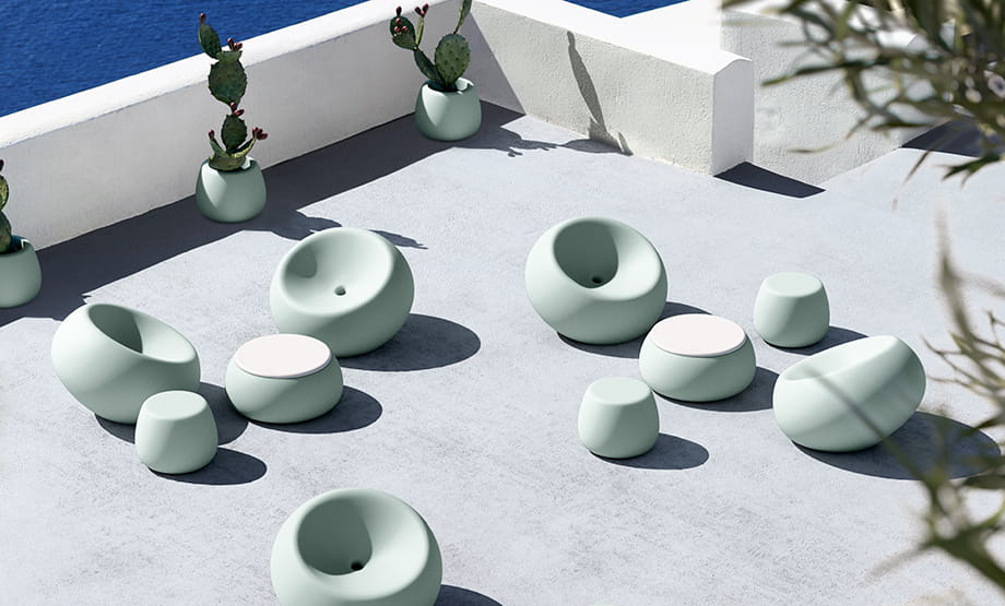 fotel Boom, fotel Plust, fotel outdoorowy, fotel na taras, fotel z tworzywa, fotel do ogrodu, nowoczesny design, włoski design