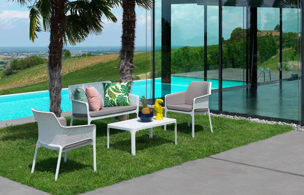 fotel Net Relax, fotel Nardi, poducha do fotela Net Relax, fotel outdoorowy, fotel na taras, fotel ogrodowy